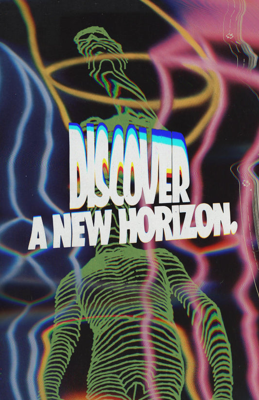 Discover New Horizon — clean unframed artwork view