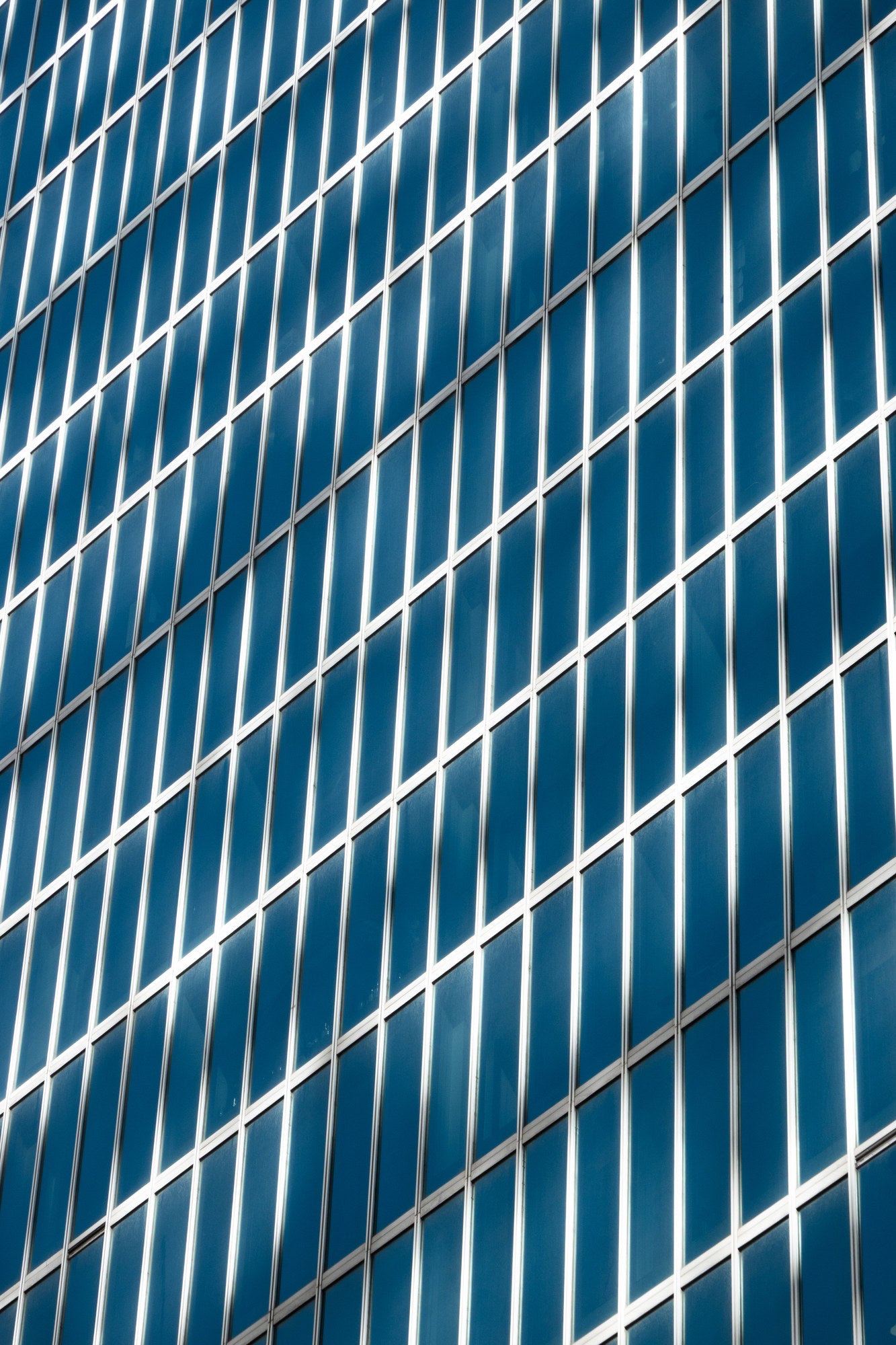 Blue Windows — clean unframed artwork view