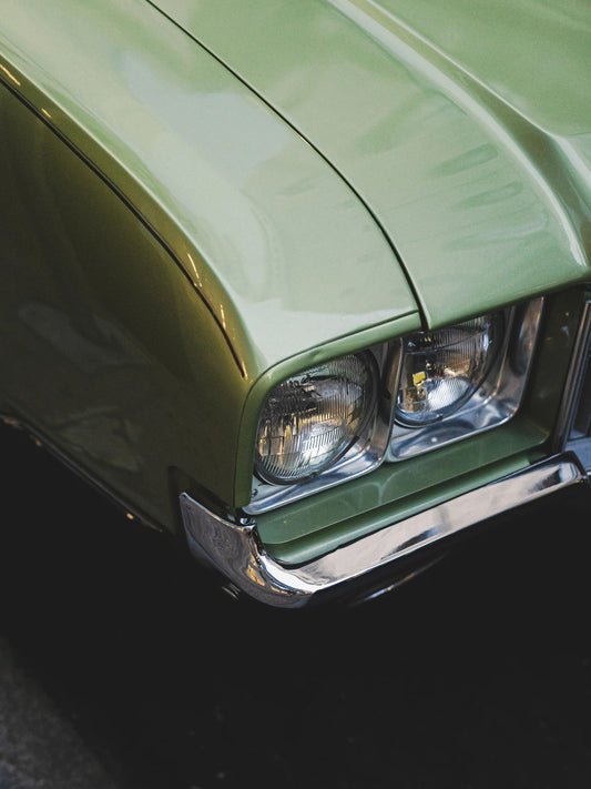 Green Chevy — clean unframed artwork view