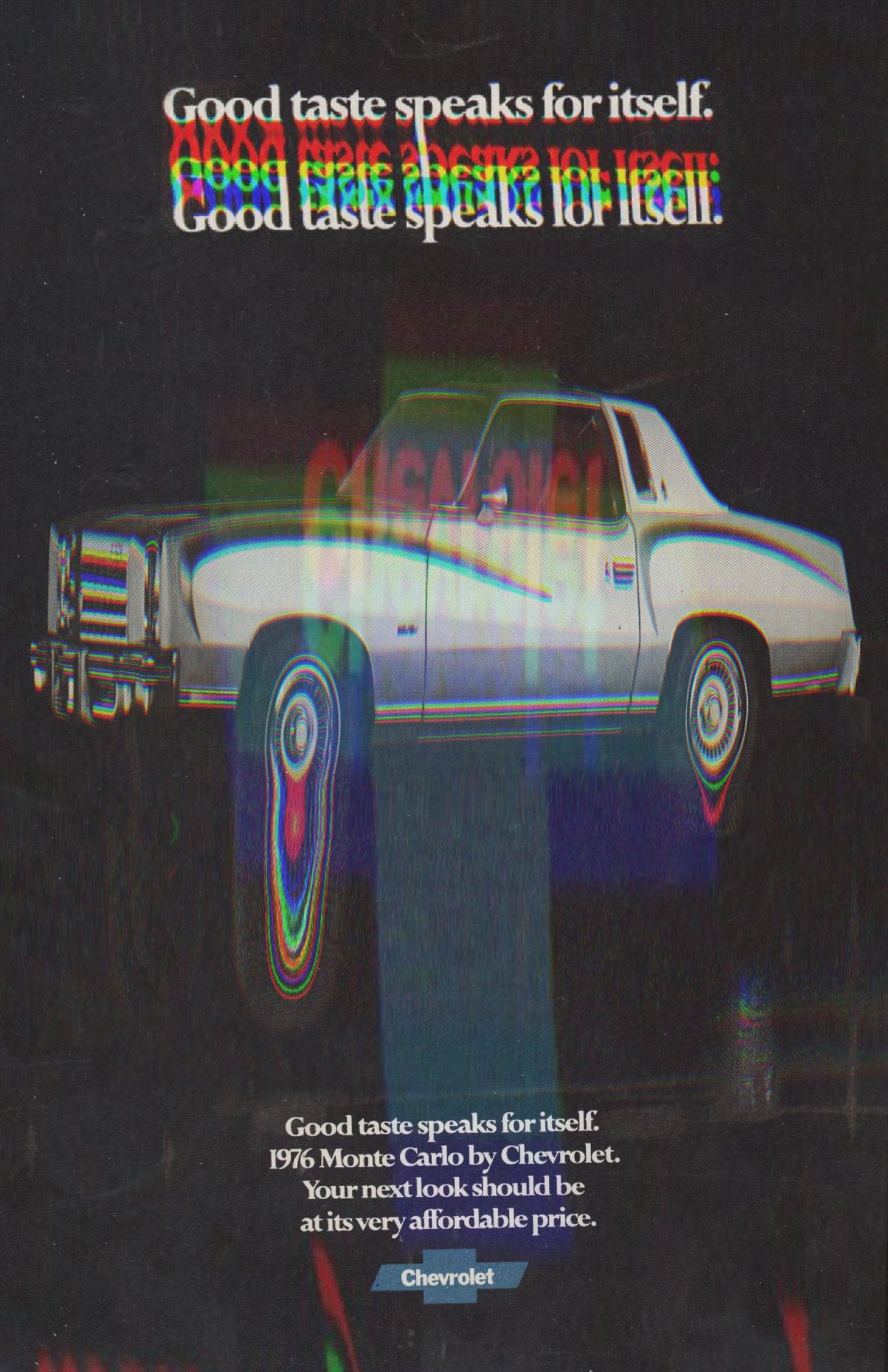 Good Taste, a digital collage by Joshua Hoang